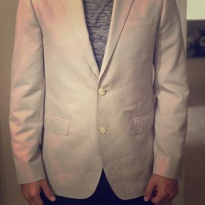 J.Ferrar Beige Suit